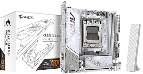 GIGABYTE X870I AORUS Pro Ice Carte mère - Compatible avec…