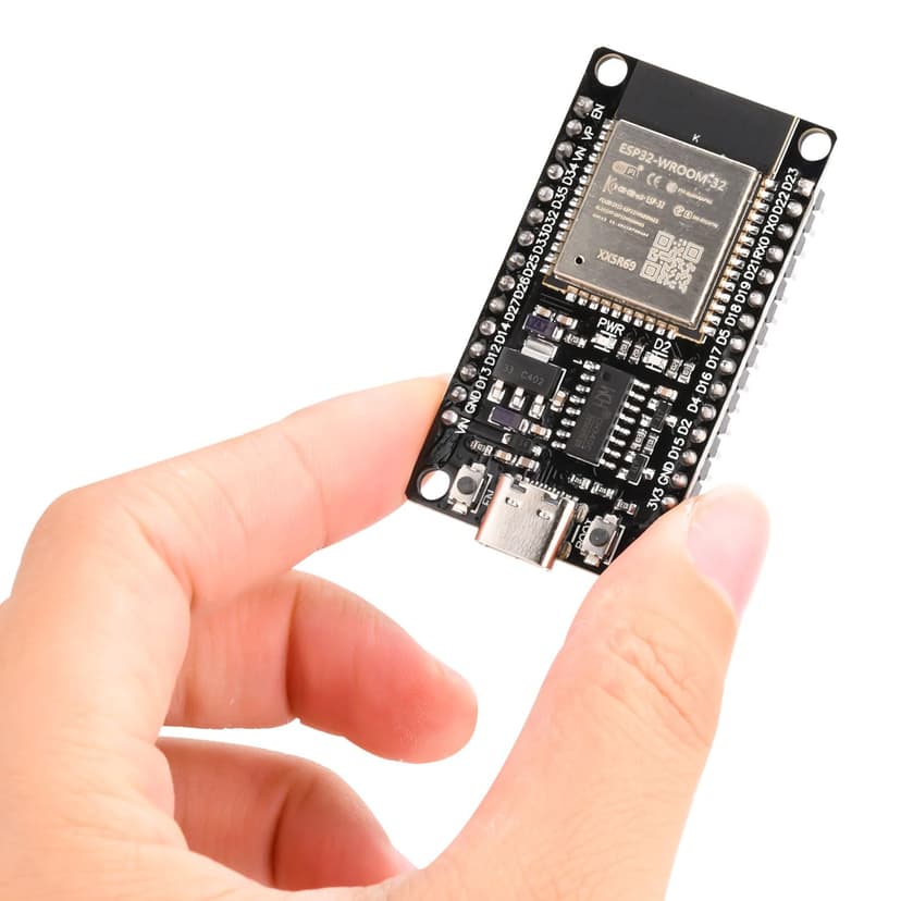 2 pieces ESP32 USB C with CH340 chip ESP32 NodeMCU ESP32 WROOM 32 development board ESP-WROOM-32, 2.4 GHz WiFi + Bluetooth microcontroller - 6