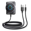 UGREEN Aux Bluetooth 5.4 Adapter for Car, Bluetooth Receiver with Dual Connection, Noise Cancellation, Build-in Mic, 3.5mm Car Bluetooth Aux Adapter for Hands-Free Calls and Music Streaming - 1