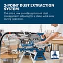 Bosch Professional GCM 8 SJL Sliding Mitre Saw (216 mm Blade, 70 mm Vertical, 312 mm Horizontal Cut Capacity, 2 Saw Blades, Dust Extraction System, Lightweight, Compact Design, Amazon Exclusive Set) - 3