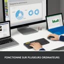 Logitech M720 Triathlon, Souris sans Fil, Multi-Dispositifs, Bluetooth et 2,4 GHz avec Récepteur USB Unifying, 1000 PPP, 8 Boutons, Batterie Longue Durée 24 Mois, Portable/PC/Mac/iPad OS - Noir - 6