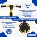 Mobiclinic®, Tricycle 5 en 1, Chase, Évolutif, De, À Ans, Guidon et siège réglables, Ultraléger 3, Kg, Montage Facile, Roues Anti-crevaison, Jusqu'à 25, Porte-Bouteille - 5