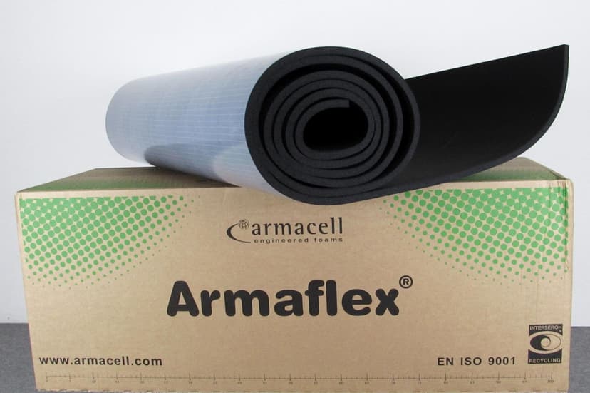 Armaflex ACE self-adhesive insulation mats, 6/9/13/19/25/32 (mm), m² insulation rubber, cardboard, black - 2