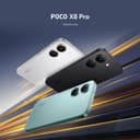 POCO X8 Pro, Smartphone 8+256 GB, Flagship Dimensity 8500-Ultra, 6500mAh (typ) battery, ultra-bright AMOLED display, 50MP Sony IMX882 with OIS, Black, 1 year extra warranty, Charger Not Included - 7