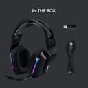 Logitech G G733 LIGHTSPEED Wireless Gaming Headset with suspension headband, LIGHTSYNC RGB, Blue VO,CE mic technology and PRO-G audio drivers, Lightweight, 29 Hour battery life, 20m range - Black - 7