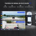 Avylet 9,26'' Carplay Voiture Apple CarPlay & Android Auto, dashcam Avant 4K + caméra de recul HD, 60FPS, Mise à Jour OTA, GPS, Commande vocale, Mirror Link, Bluetooth 5.2, AUX, FM，avec 64Go Carte - 3