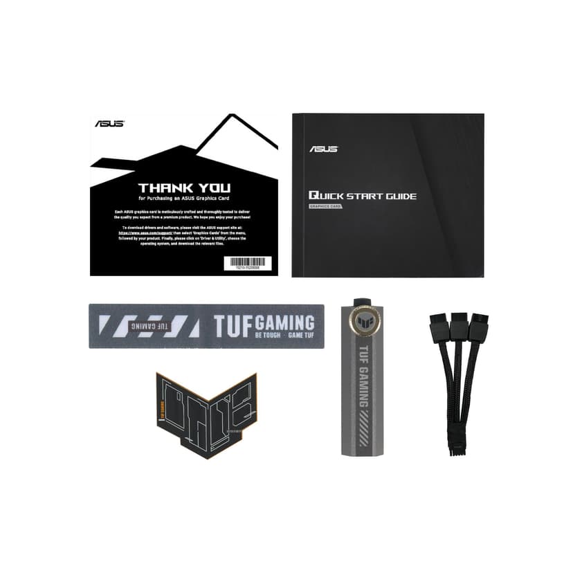 ASUS TUF Gaming GeForce RTX 5080 16GB GDDR7 OC Edition Gaming Graphics Card (PCIe 5.0, HDMI/DP 2.1, 3.6-slot, military-grade components, protective PCB coating, axial-tech fans, vapor chamber) - 7