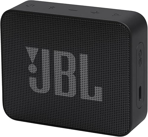 JBL GO Essential 2, Enceinte Bluetooth Portable avec Son Pro, jusqu'à 5 Heures d'autonomie, Design étanche IP67, Noir