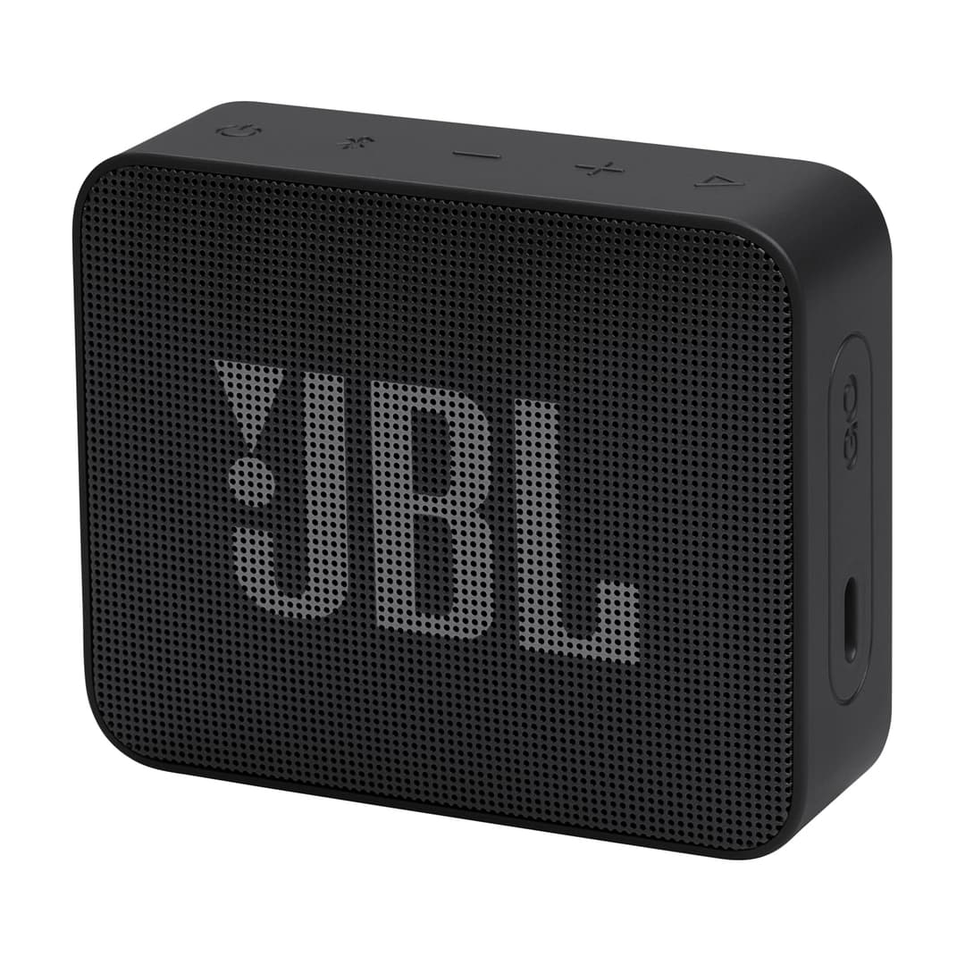 JBL GO Essential 2, Portable Bluetooth Speaker with Original Pro Sound, Up to 5 Hours of Battery Life, IP67 Waterproof Design, Black