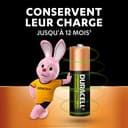Duracell Rechargeables Piles AA (lot de 8), 2500 mAh, NiMH, pré-chargées, Longue durée, un packaging recyclable 0% plastique - 5