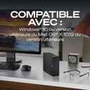 Seagate Expansion Desktop 20To, Disque Dur Externe HDD, 3.5 pouces, USB 3.0, PC & Notebook, Services Rescue (STKP20000400) - 9