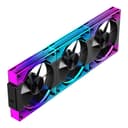 Jungle Leopard V3 Daisy Chain A-RGB Ventilateur 120 mm ARGB PWM PC Ventilateur RVB Commutable Forward/Reverse Flow - 1