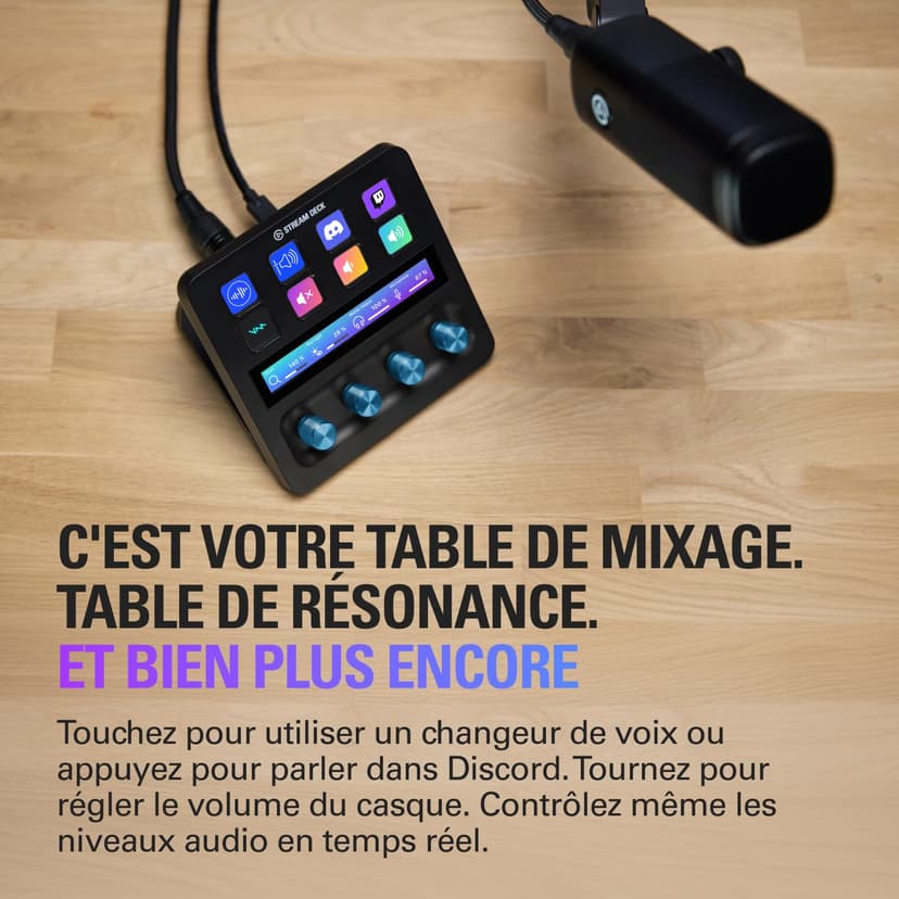 Elgato XLR Dock – For Stream Deck +, XLR-to-USB Mic Interface, Customizable Audio Mixer, 75 dB Gain/Phantom Power/Clipguard – Mac/PC, Stream Deck Not Included - 7