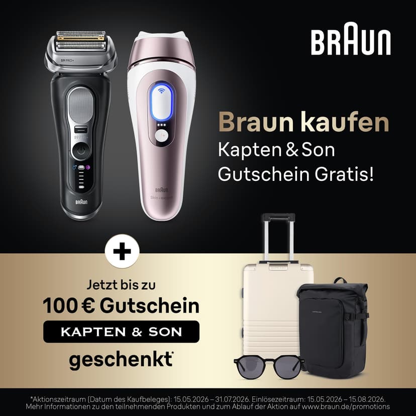 Braun Smart IPL Skin i·Expert, Hair Removal for Home, Free App, Storage Bag, Venus Razor, 3 Attachments, PL7249 - 5