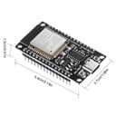 2 pieces ESP32 USB C with CH340 chip ESP32 NodeMCU ESP32 WROOM 32 development board ESP-WROOM-32, 2.4 GHz WiFi + Bluetooth microcontroller - 4