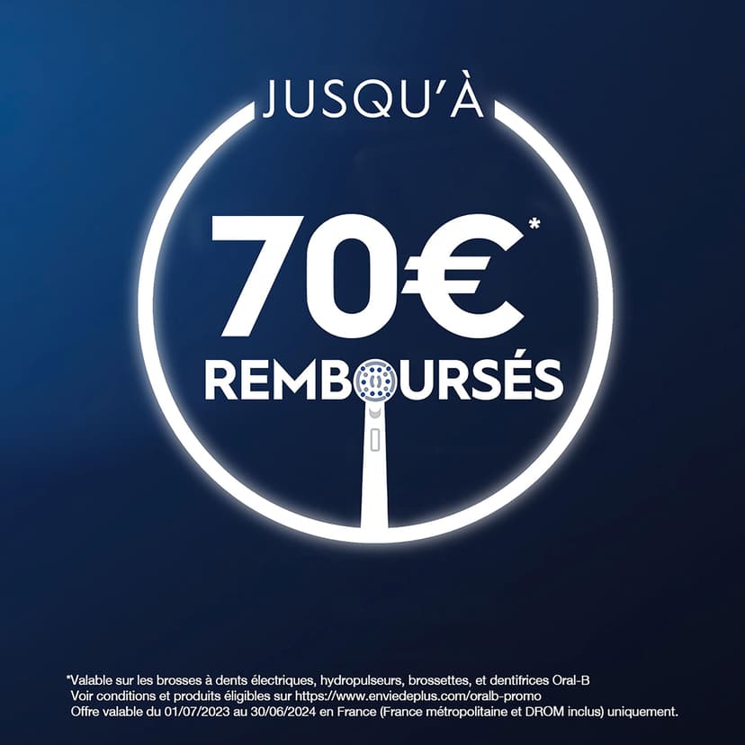 Oral-B Lot De 8 Brossettes De Rechange PRO Sensitive Clean, AUTHENTIQUES, Blanches, Brins Ultra Doux Pour Les Gencives Plus Saines, Embouts Pour Brosses A Dents Electriques Oral B Pro - 6