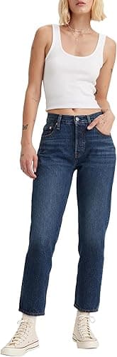 Levi's Women's 501 Crop Jeans, Up We Go No Dx, 27W / 30L