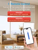 Meross Smart Roller Shutter Switch (NEUTRAL WIRE REQUIRED), Curtain Switch Compatible with Alexa and Google Home, Percent Control, Voice Control and Remote Control (2) - 6