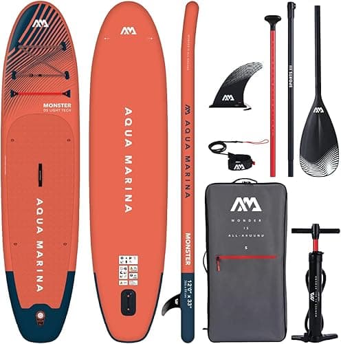 Aqua Marina FUSION 10ft10in Inflatable Stand Up Paddle Board (iSUP) Package, 330 cm Length