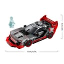 LEGO Speed Champions Voiture de Course Audi S1 e-Tron Quattro Véhicule Jouet, Set de Construction pour Enfants, Idée Cadeau pour Garçons et Filles Dès 9 Ans, Jeu en Autonomie, Déco pour Chambre 76921 - 9