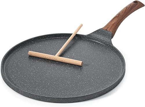 SENSARTE Poêle à Crêpes 30 cm avec Revêtement Antiadhésif…