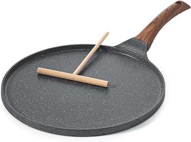 SENSARTE Poêle à Crêpes 30 cm avec Revêtement Antiadhésif…