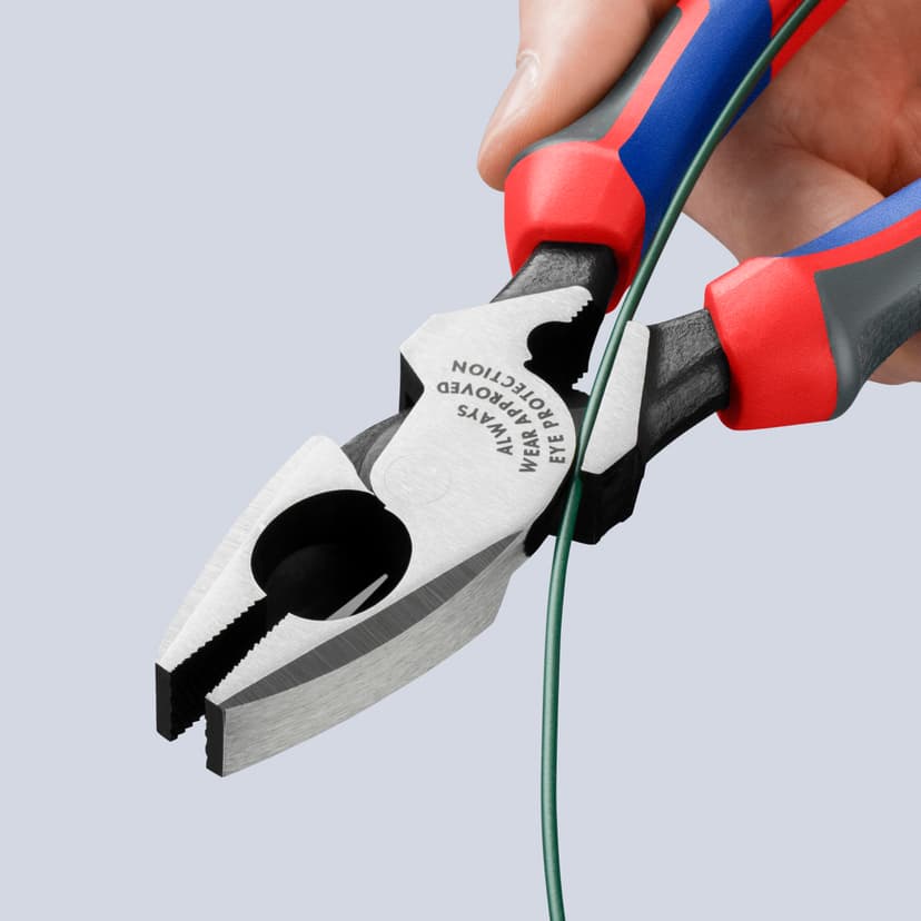 KNIPEX Lineman's Pliers American Style with Comfort Handles 240 mm, 09 12 240 - 4