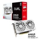 ASUS Dual Radeon RX 9060 XT 16GB GDDR6 White Edition (PCIe 5.0, 16gB GDDR6, HDMI 2.1b, DisplayPort 2.1a, 2.5-slot design, Axial-tech fan design, 0dB technology, and more) - 8