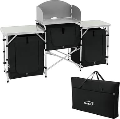 Hauki Cuisine de Camping Pliable, avec Sac de Transport, …