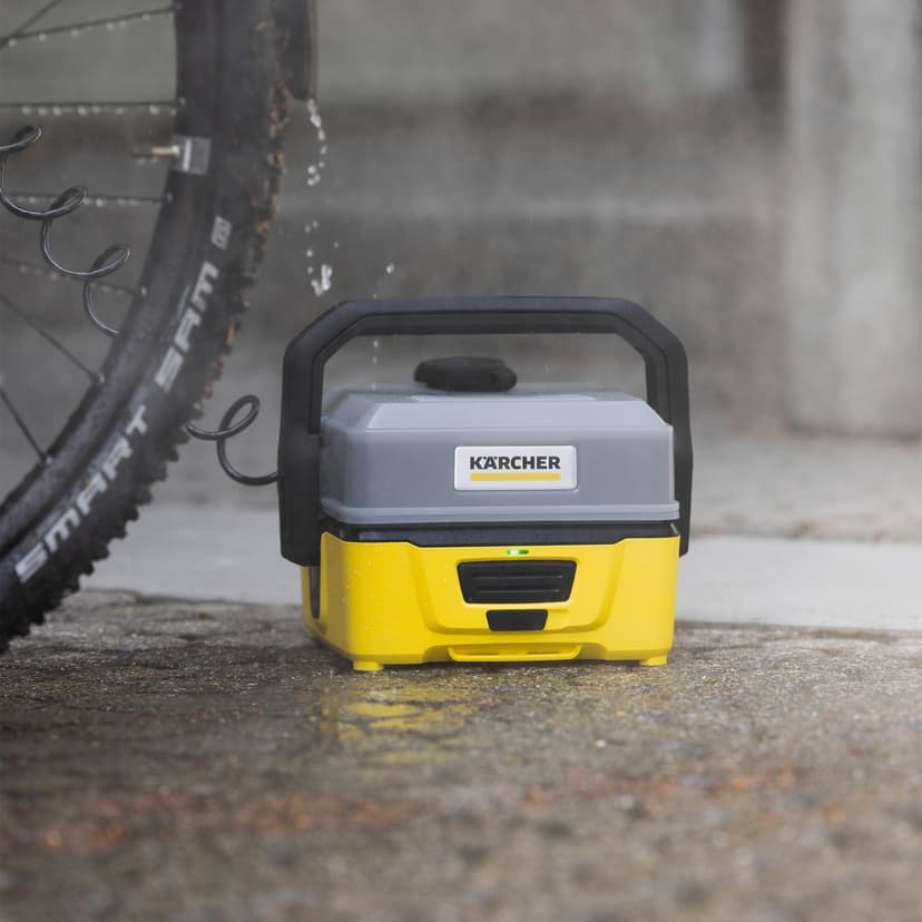 Kärcher Niederdruckreiniger Mobile Outdoor Cleaner OC 3 + Bike Akku (1.680-017.0) Gelb - 4