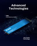 BIWIN M350 2TB SSD, PCIe 4.0 NVMe M.2 SSD, Up to 6,000MB/s, Graphene Thermal Management & HMB, PCIe Gen4x4 Interface Solid State Drive, Compatible with Desktops Laptop mini PC PS5 - 5