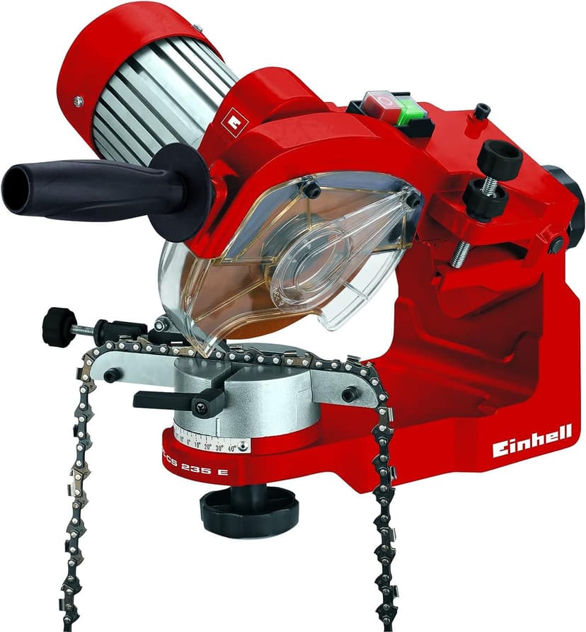 Einhell Chainsaw Sharpener, GC-CS 235 E (235 W, 3000 min-1, Depth Restriction, Chain tensioner, Illumination), 4499910 - 1