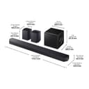 SAMSUNG 2025 HW-Q930F/ZF Soundbar - Dolby Atmos Wireless, Q-Symphony, 9.1.4 Channels, SpaceFit Sound Pro and Voice Assistant Compatible - 7