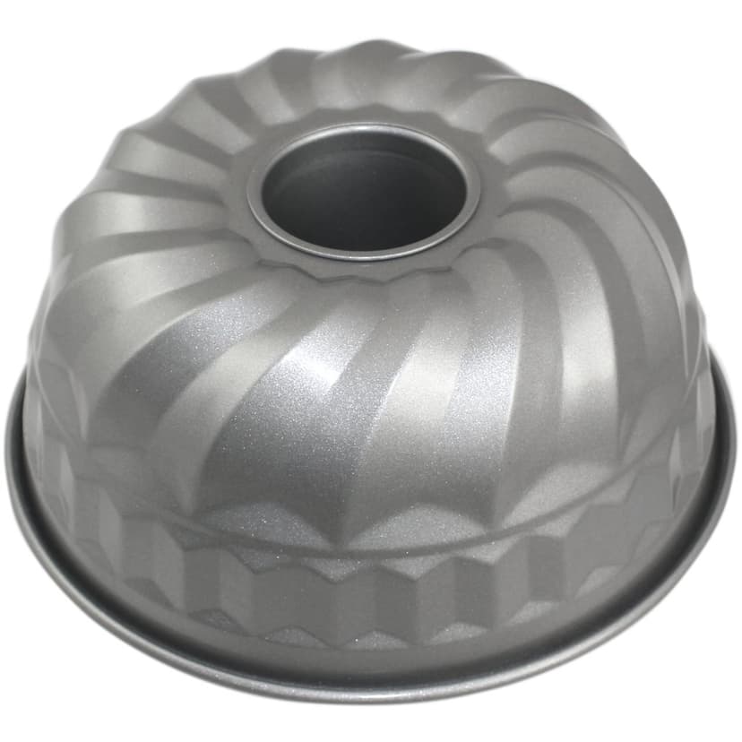 PME - Moule à Kouglof Anti-adhérent en Acier au Carbone 220 mm x 100 mm de Profondeur, Silver - 1