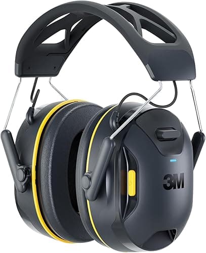 3M WorkTunes Connect Wireless Hearing Protector with Bluetooth Technology 90570E-1