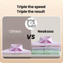 Neakasa Magic 1 Vacuum Steamer, Handheld Travel Garment Steamer for Clothes, 2300Pa Suction for Clothes Grips, Steamer Iron 2 In 1, Ready to Wear (220V-240V) - 4