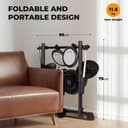 CAHAYA Batterie Électronique Kit Débutants – Avec Tabouret, Cymbales Double Déclencheur & Grosse Caisse Double Déclencheur, Peaux Maillées Silencieuses, 350 Sons, USB/MIDI & Casque, Portable - 8