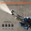 VEVOR Mobile Sandblasting Machine 18.92L Sandblasting System 96" Work Hose Sand Blaster 60-110PSI Working Pressure Ideal for Removing Rust, Paint, Stains and Polishing Large Areas - 5
