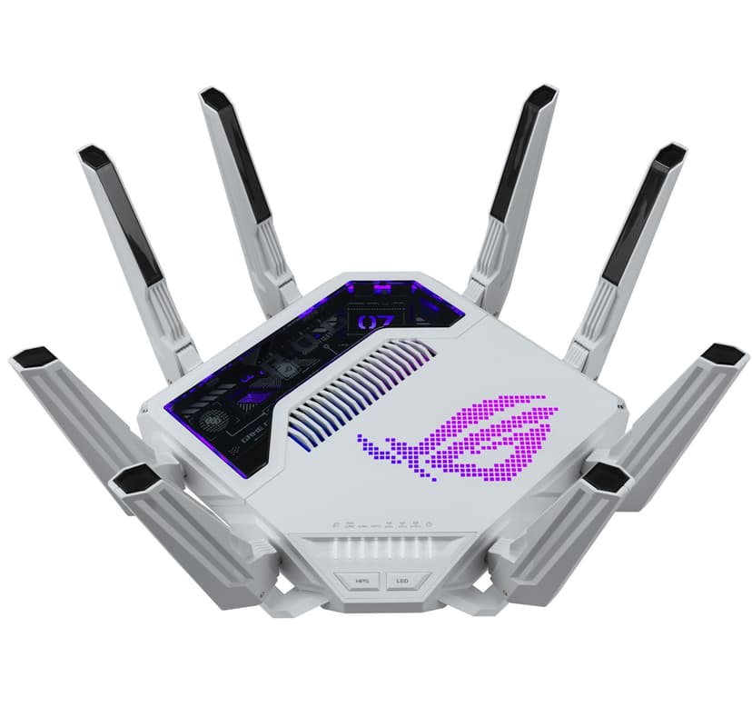 Asus ROG Rapture GT-BE19000AI Tri-band WiFi 7 AI Gaming Router - 1