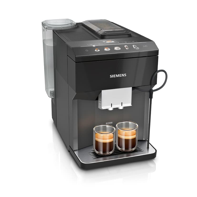 Coffee machine EQ500 classic claver lacquer black, black, water tank - 1