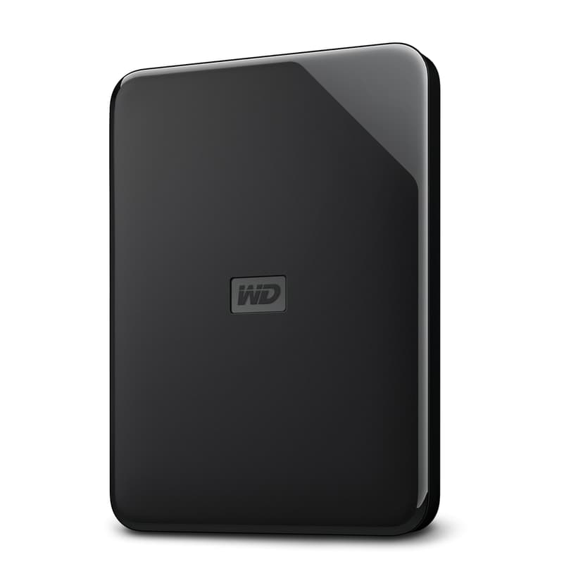 WD Elements AE 2 to Disque Dur Portable Externe, SuperSpeed USB 3.2 Gen 1/USB 3.0, Capacité Accrue prête à l’Emploi, Formaté pour Windows, Noir - 1