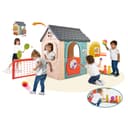 FEBER - Casual 6 Activities House, maisonnette avec 6 activités de Jeu, Accessoires Inclus pour Les Jeux, Couleurs résistantes à la lumière du Soleil, Montage Facile, +3 Ans, Famosa (FEH23000) - 1