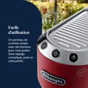 De'Longhi Dedica Style EC685R Traditional Pump Espresso Machine - Red - 5