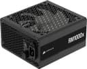 CORSAIR RM1000x Fully Modular Low-Noise ATX Power Supply – ATX 3.1 Compliant – PCIe 5.1 Support – Cybenetics Gold Efficiency – Native 12V-2x6 Connector – Black - 1