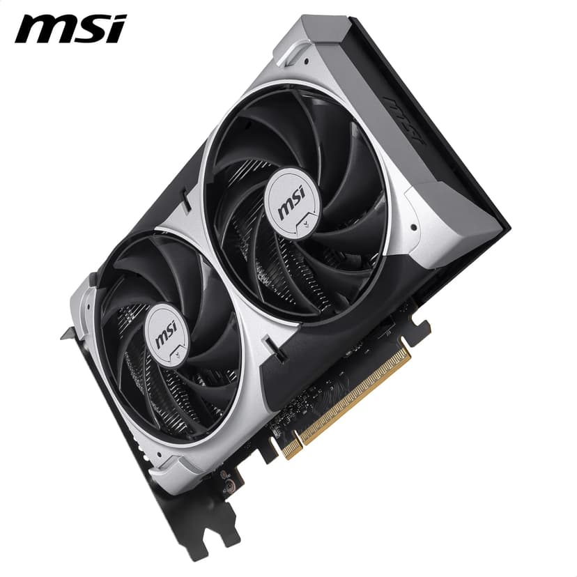 MSI GeForce RTX 5050 8G VENTUS 2X OC Graphics Card - RTX 5050 GPU, 8GB GDDR6 (20Gbps/128-bit), PCIe 5.0 - DUAL-Fan Thermal Design (2 x TORX FAN 5.0) - HDMI 2.1b, DisplayPort 2.1b - 8