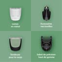 Philips Multigroom 9000 Series All-in-One 19-Piece Trimmer, Shaver & Clipper + OneBlade Trimmer for Men - All-Over Grooming Set for Beard, Nose, Hair & Body, 27 Length Settings (0.2-20 mm), MG9556/15 - 4