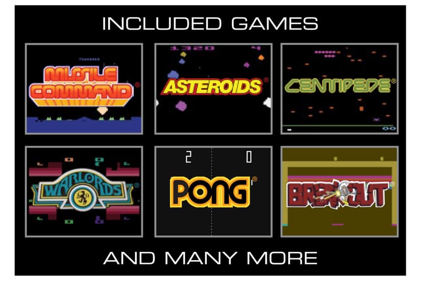 My Arcade DGUNL-7015 Atari Pocket Player Pro Handheld Portable Gaming System 100 Games - 5