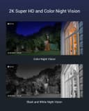 EZVIZ 2K Battery Camera Wireless Outdoor, No Subscription, Solar Panel Compatible, Auto Tracking, Human Detection, 360° Pan Tilt, Color Night Vision, Two Way Audio, Alarm, Alexa Google Control(CB8) - 5