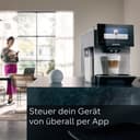 Siemens EQ900 TQ903D03 Automatic Coffee Machine, App Control, Intuitive Touch Screen, Barista Mode, AromaBoost, Noise Reduction, Premium Grinder, Automatic Steam Cleaning, - 4