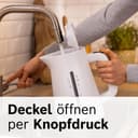 Bosch MyMoment TWK3M121 wireless kettle, automatic shut-off, overheating protection, cup display, water level indicator on both sides, removable anti-limescale filter, 1.7 l, - 5
